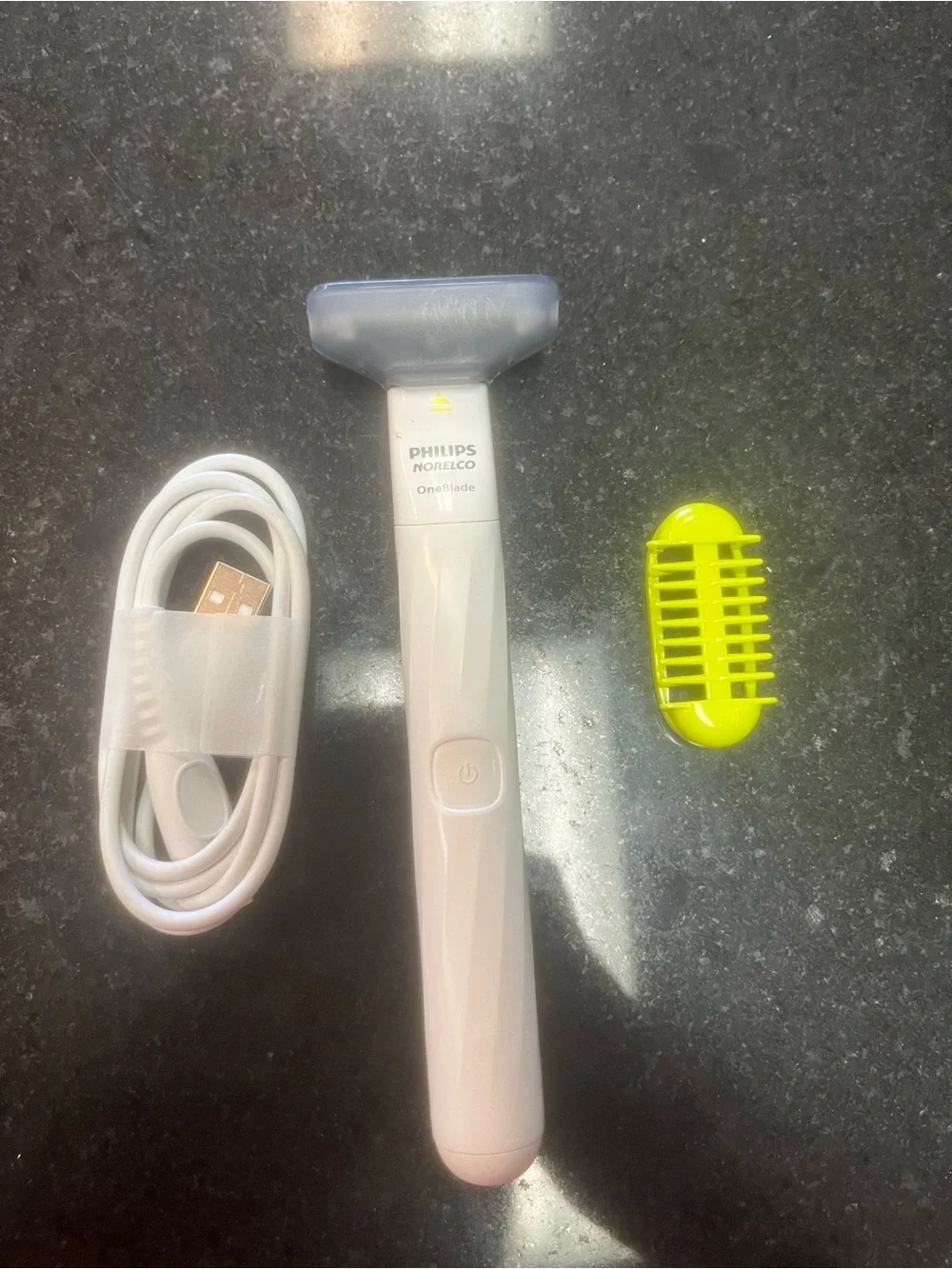 Philips Norelco OneBlade White Rechargeable Trimmer